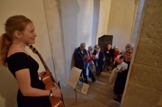 Visite musicale de "l'Abbaye au bourg d'Ambronay"