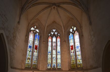 Les vitraux de l'abbatiale 